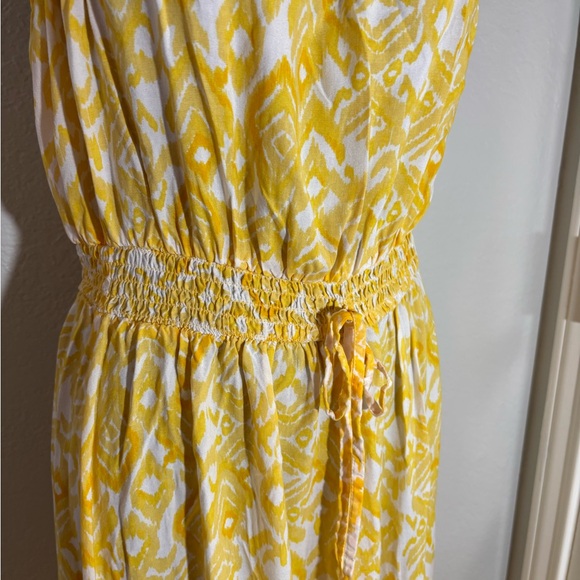 Jessica Simpson Yellow Halter Maxi Sundress - Picture 3 of 8